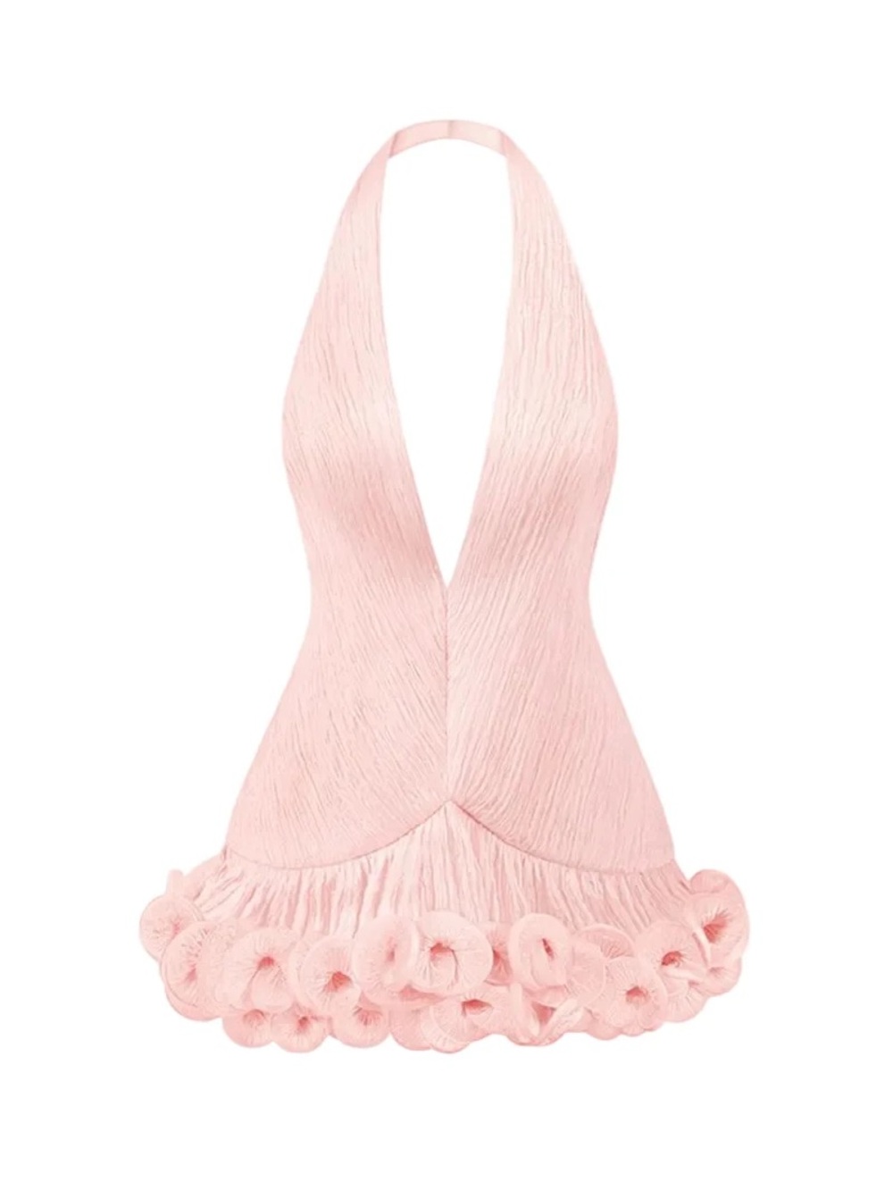 Cult Mia / Stolen Stores Mrs. Tutu V Neck Mini Dress - Peach